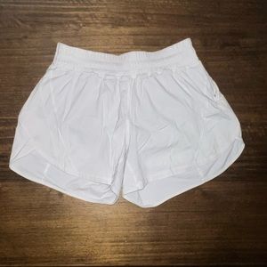 Lululemon Track That Short MR 5” Inseam in White